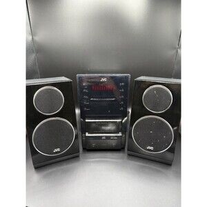 JVC Micro Component System UX-LP5 Fip Dock for iPod CD MP3/WMA Tested & Working